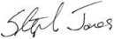 Steve Jones' signature